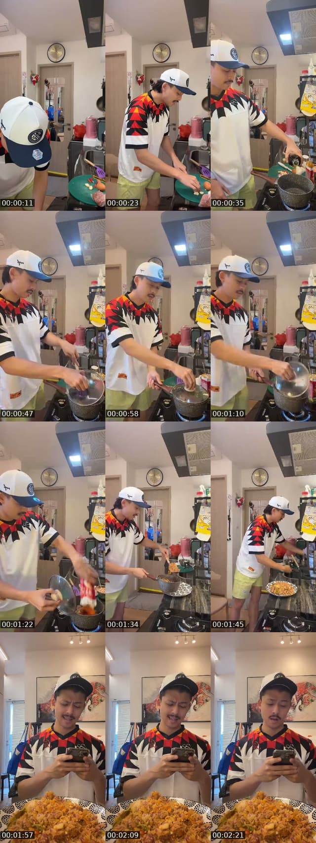TikTok live: Nasi goreng kimchi🍚🇰🇷 by @ompolosbangetttt