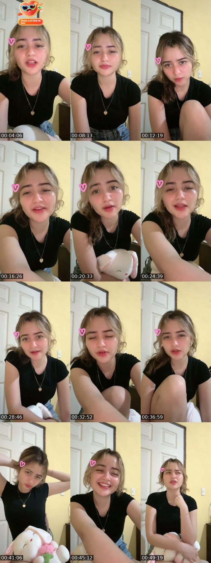 @francellasher TikTok live stream