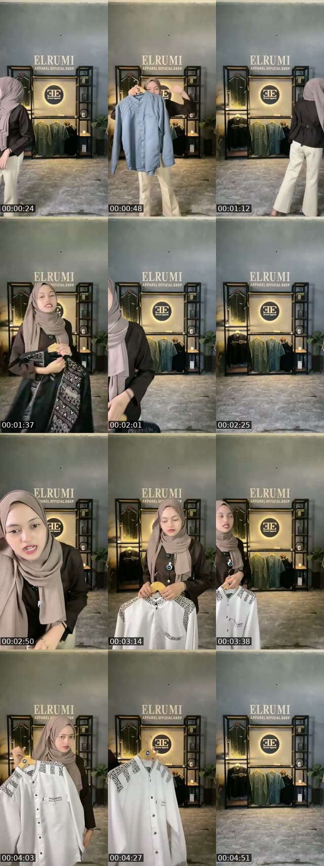 TikTok live: Promo baju koko pria by @elrumi_apparel_official