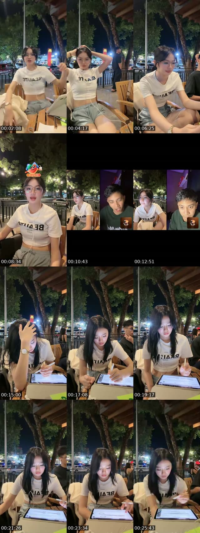 TikTok live: Study with me for retdem 😭 by @nics.12core