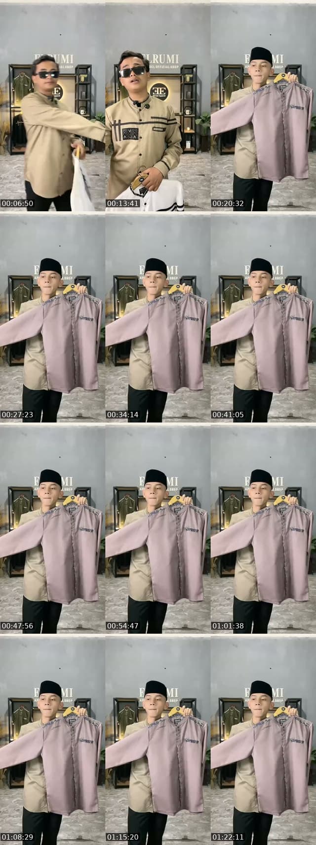 TikTok live: Promo baju koko pria by @elrumi_apparel_official