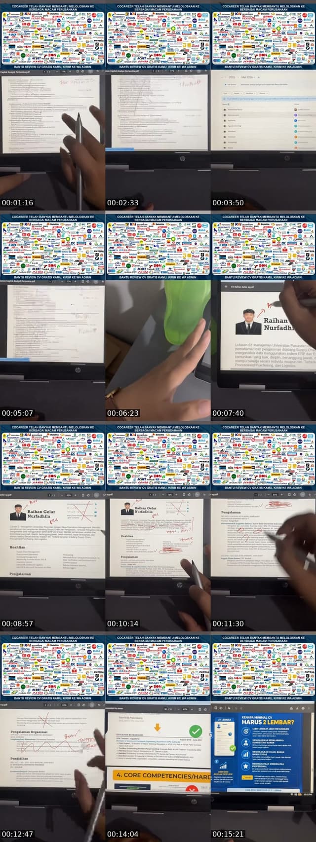 @cocareer.official TikTok live from 2026-07-10