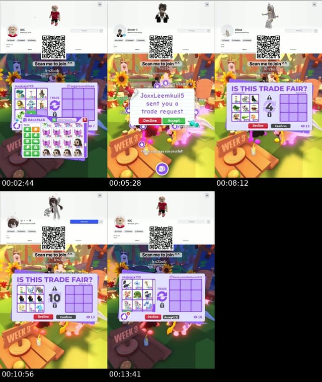 TikTok live: follow and like! adopt me by @rebeckalarason