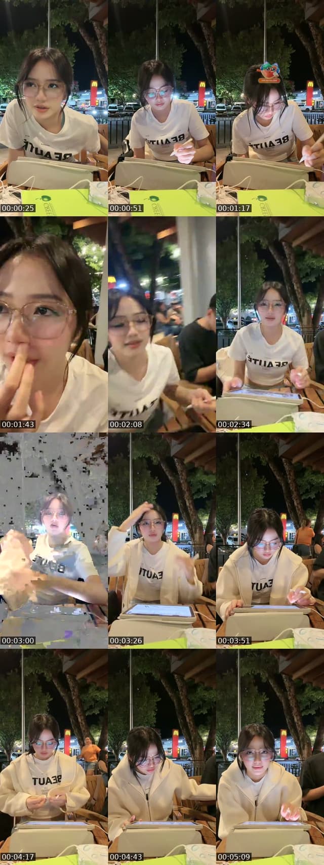 TikTok live: Study with me for retdem 😭 by @nics.12core
