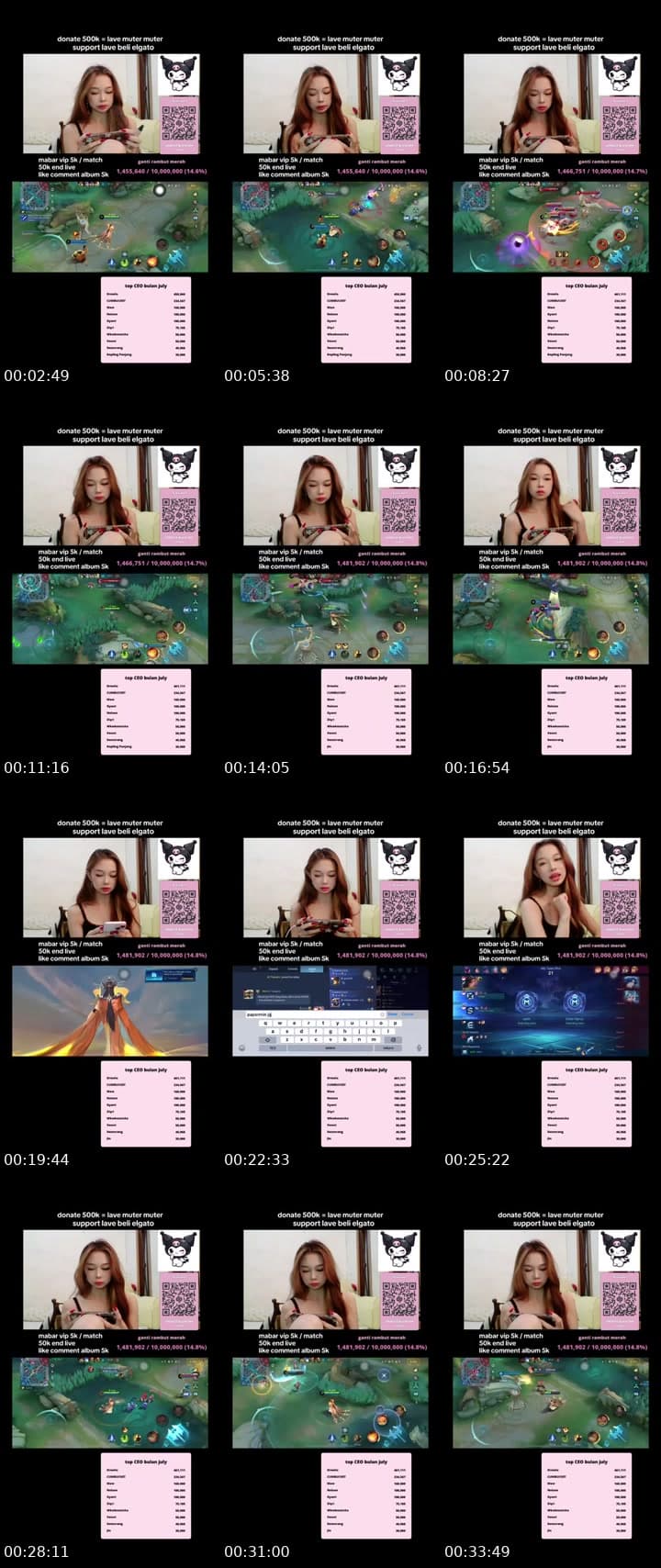 support streamer kecil
