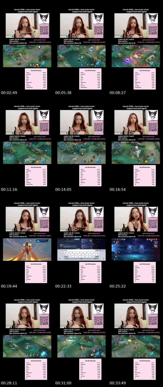 TikTok live: support streamer kecil by @lovesoleil_