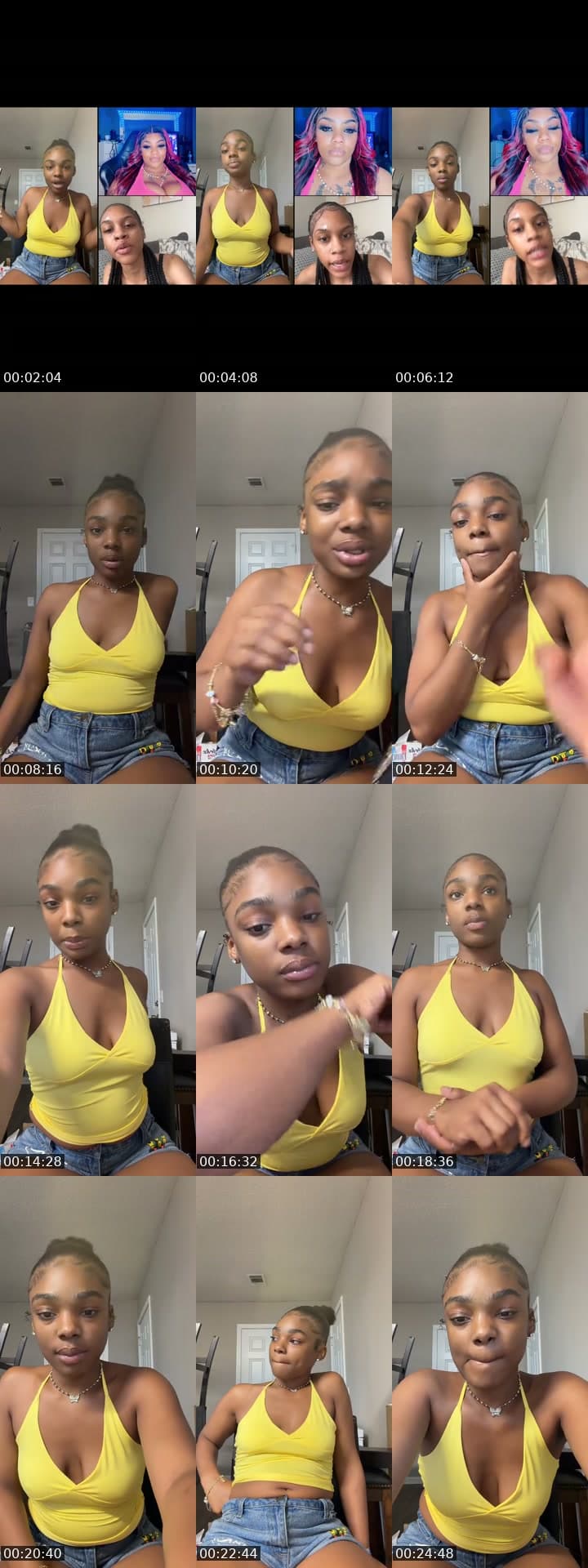 @caziyahjakai0 TikTok live stream