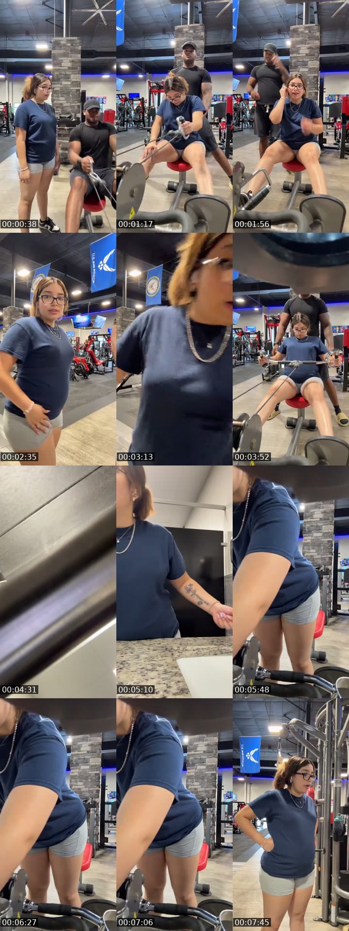Getting clapped at the gym