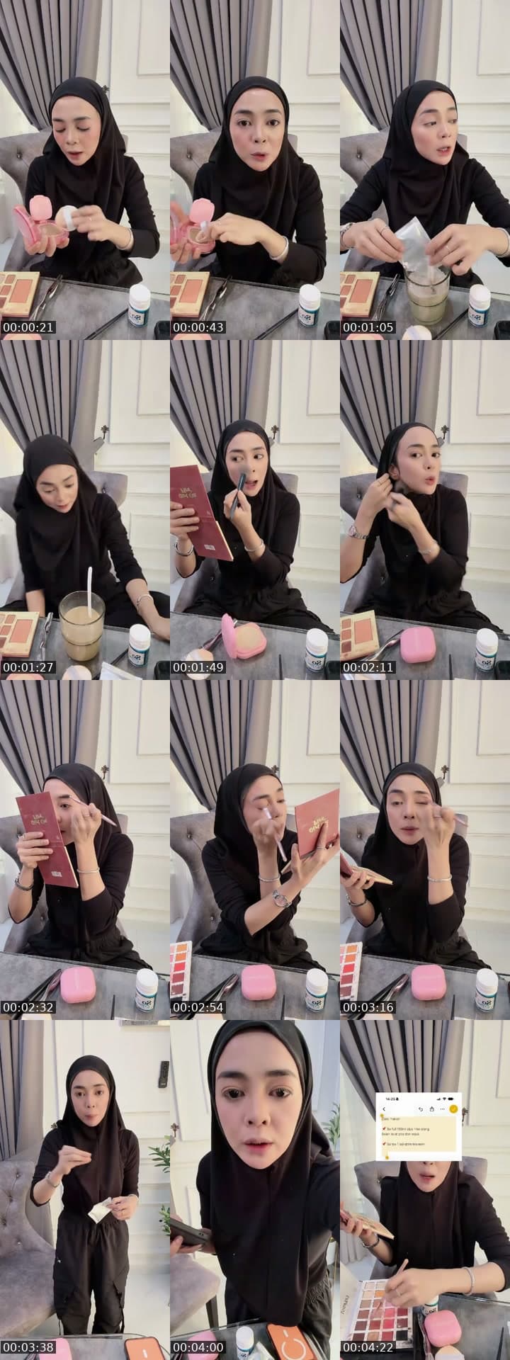 @ainhadibeauty TikTok live stream