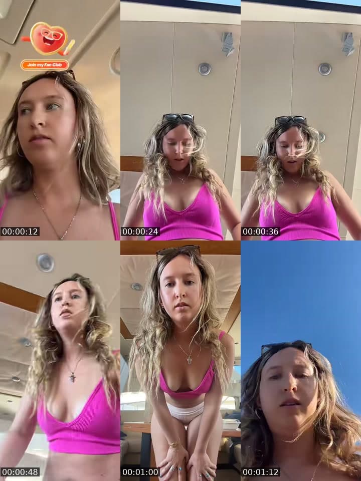 @camieknoll TikTok live stream