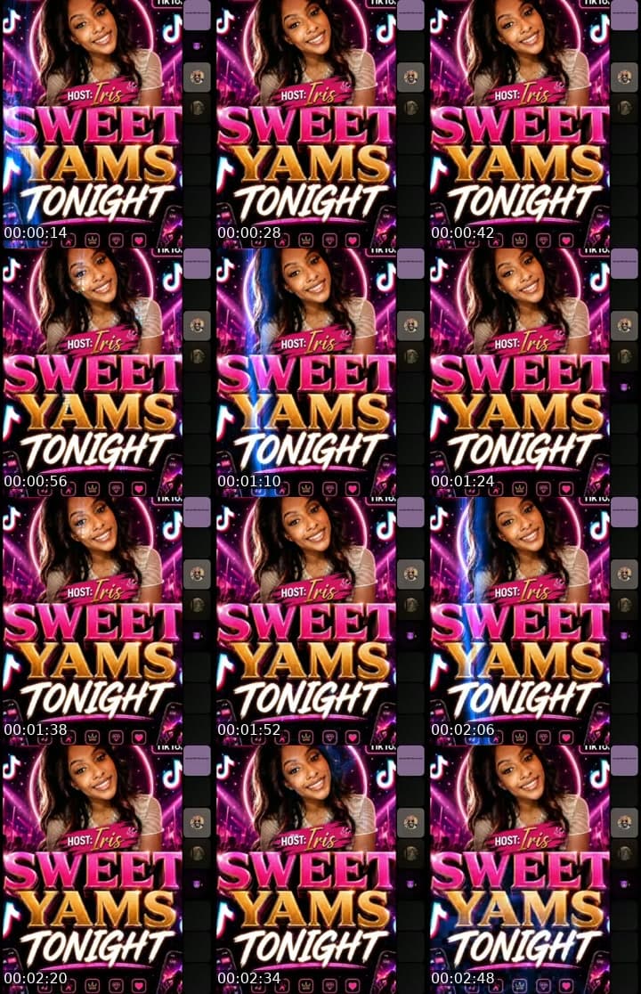 sweet yams night