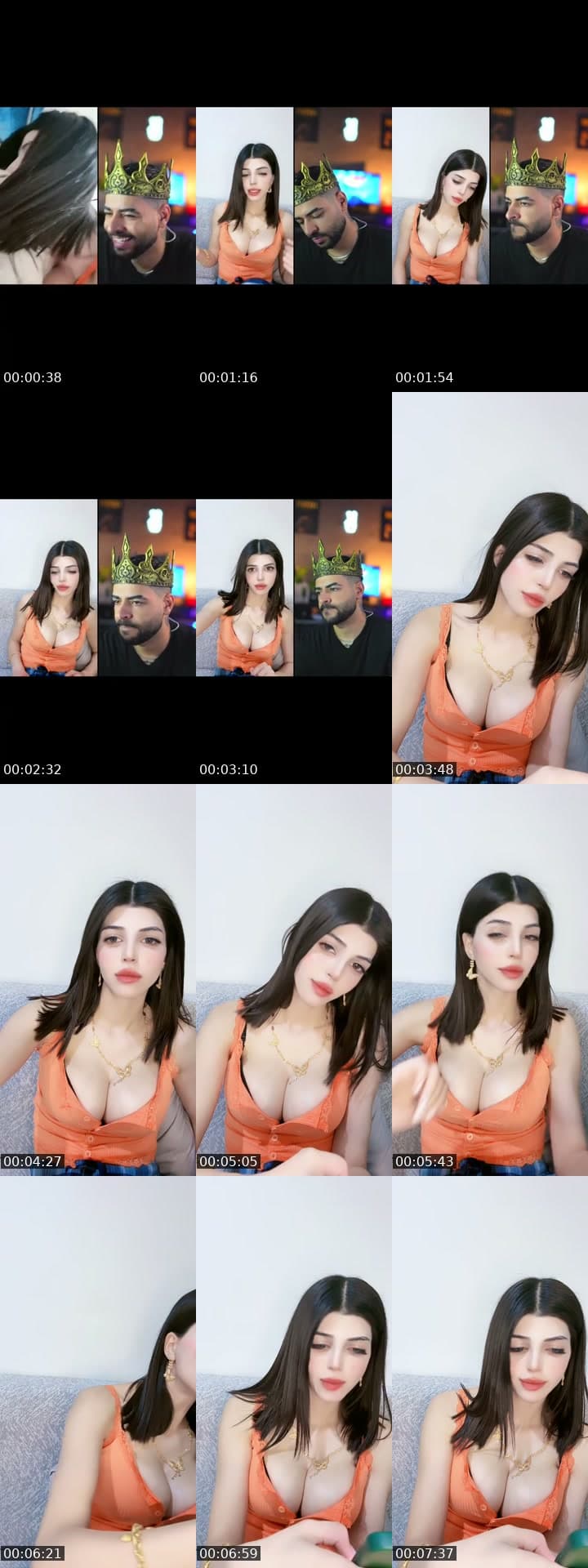 @l.am.ghina4 TikTok live stream