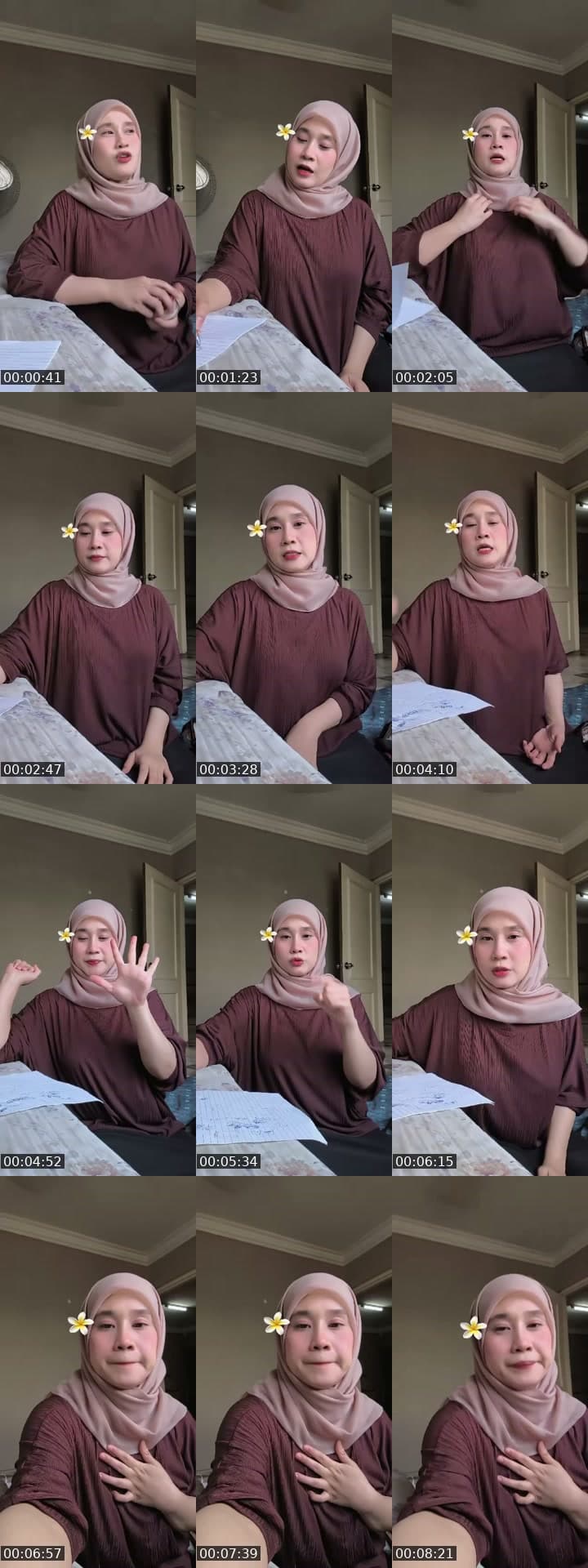 @bidadariain TikTok live stream