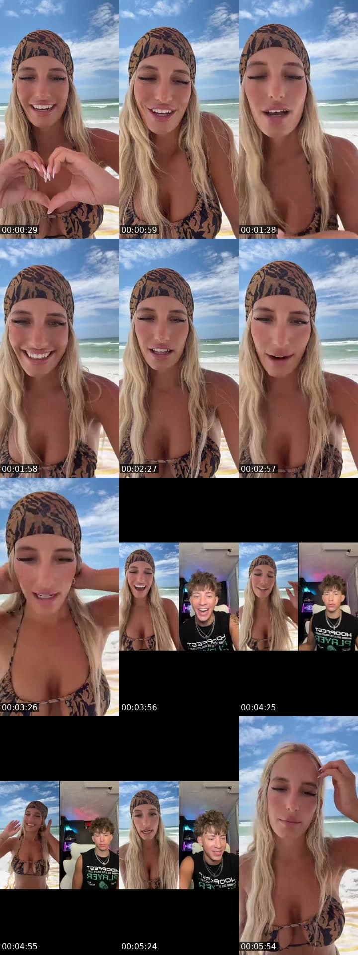 Hannah 🍌’s live - Beach live