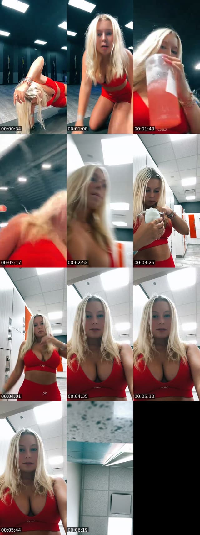 TikTok live: gym! by @gym.obsessed.girl