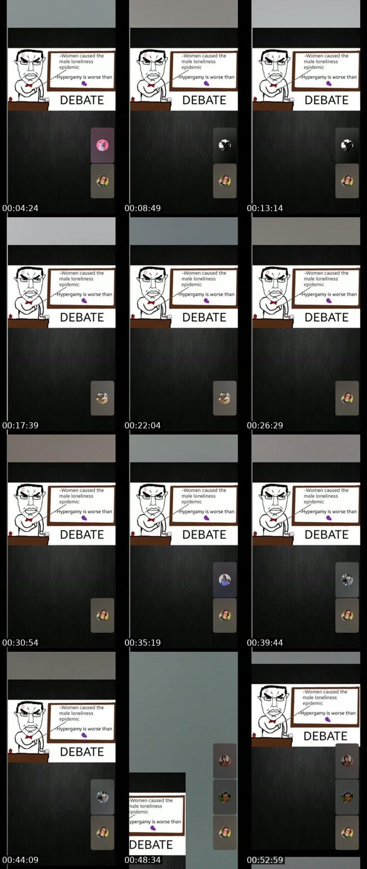 Debate.