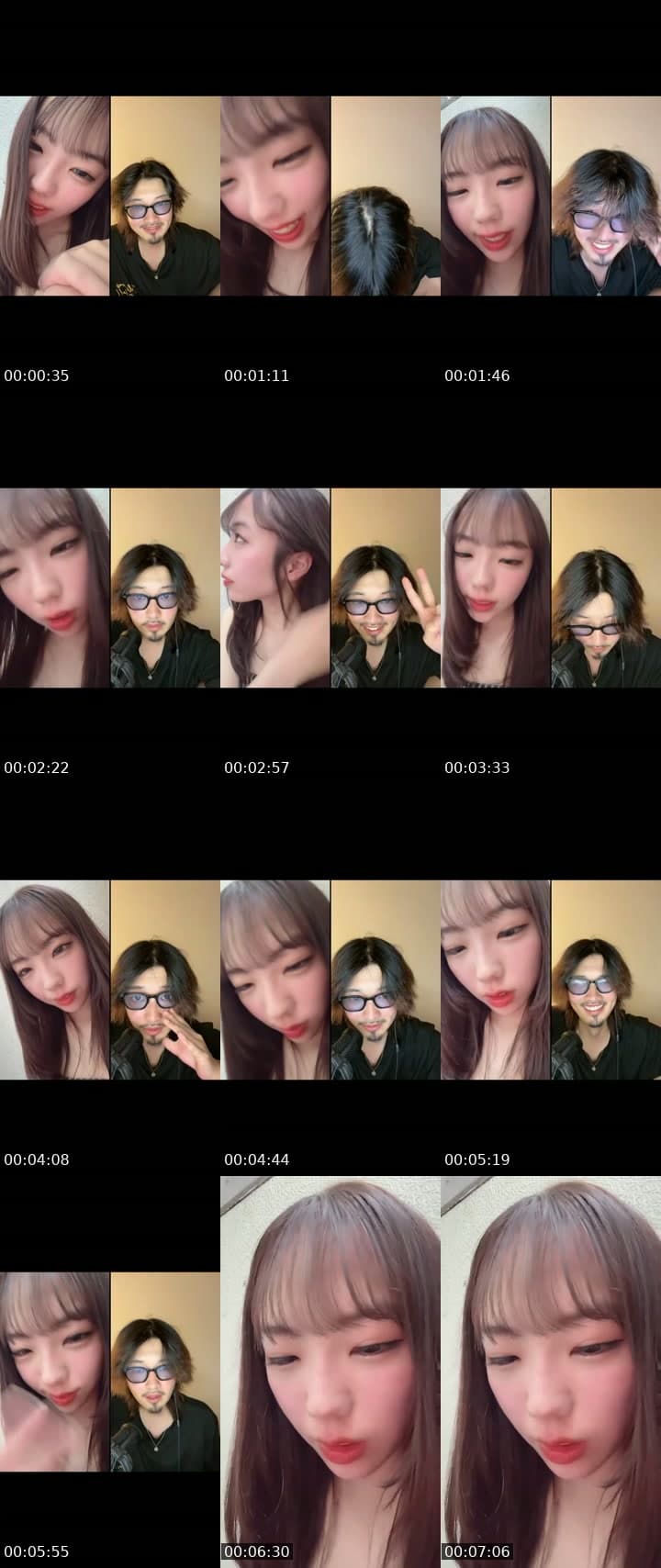 すっぴん配信💬말하자♡