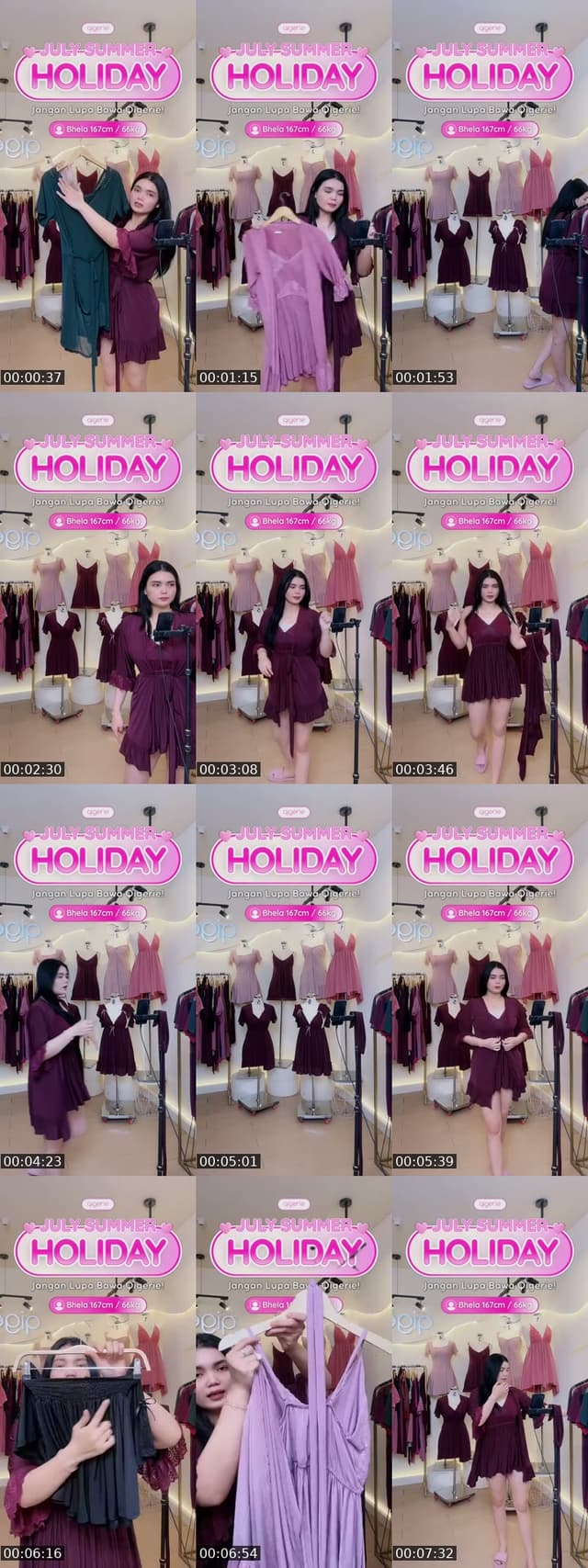TikTok live: DISKON WEEKEND🔥 by @qigerie