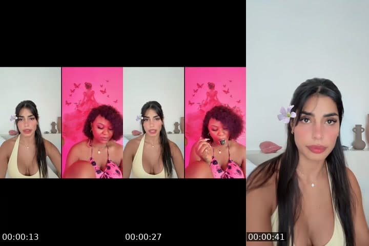 @f__concept TikTok live stream