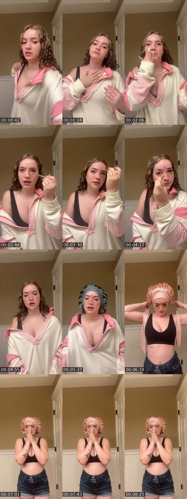 GRWM for bed - @serena_remley