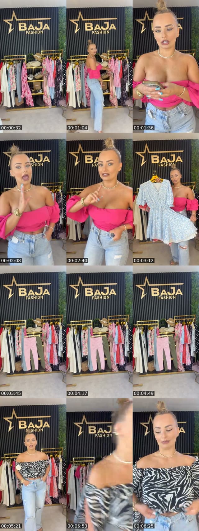 @bajafashionshop TikTok live