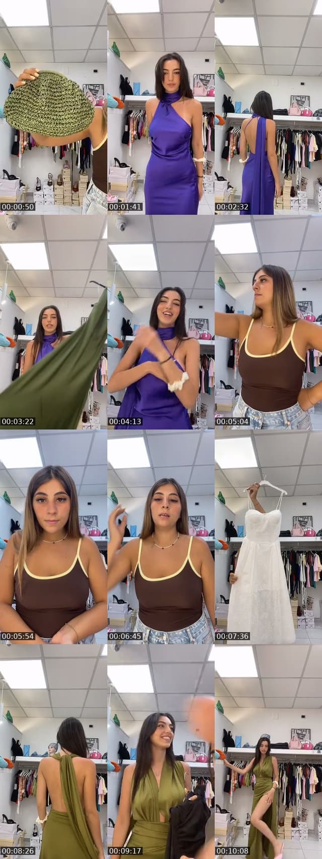 @luisaabbigliamento TikTok live