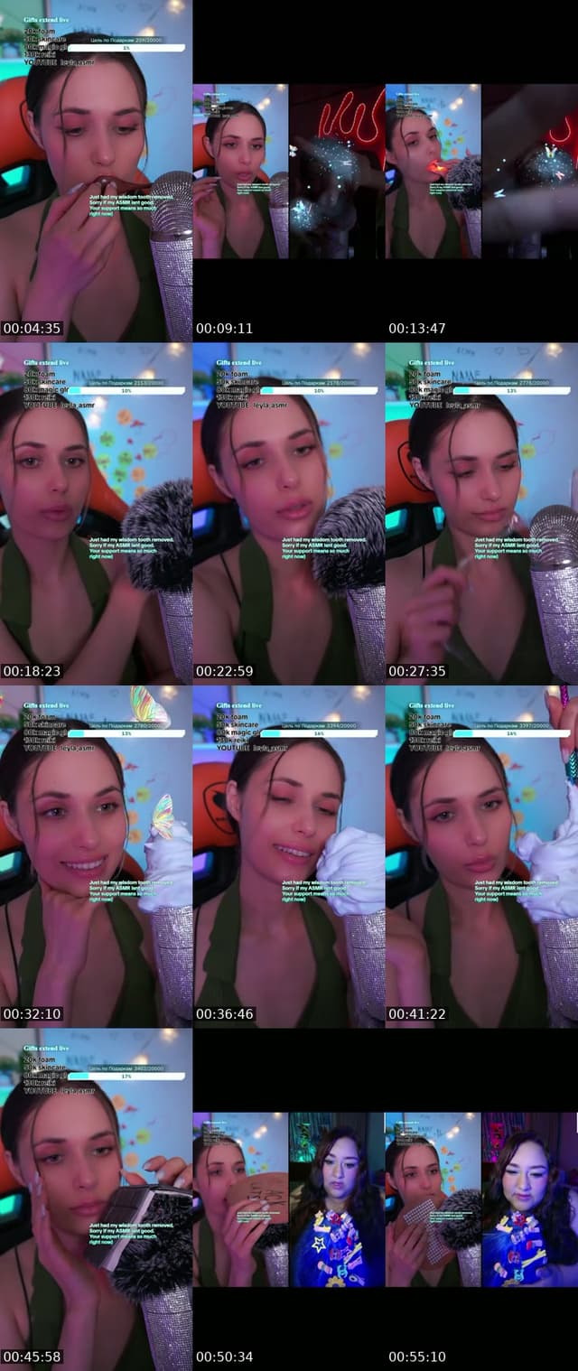 TikTok live: Breathe.listen.stay.ASMR 🤗 by @leyla_asmr5