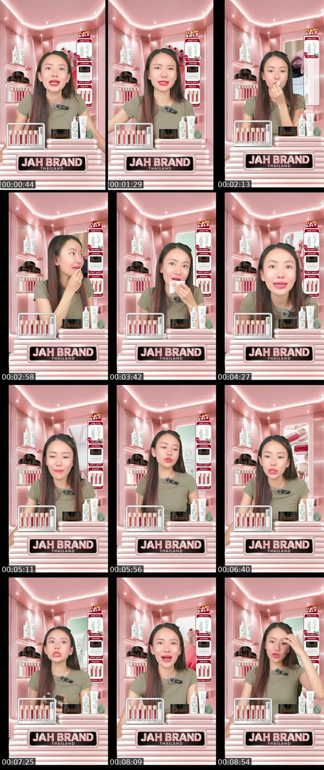 TikTok live: ลิปจ๊ะมาแล้วว by @jahbrand_thailand