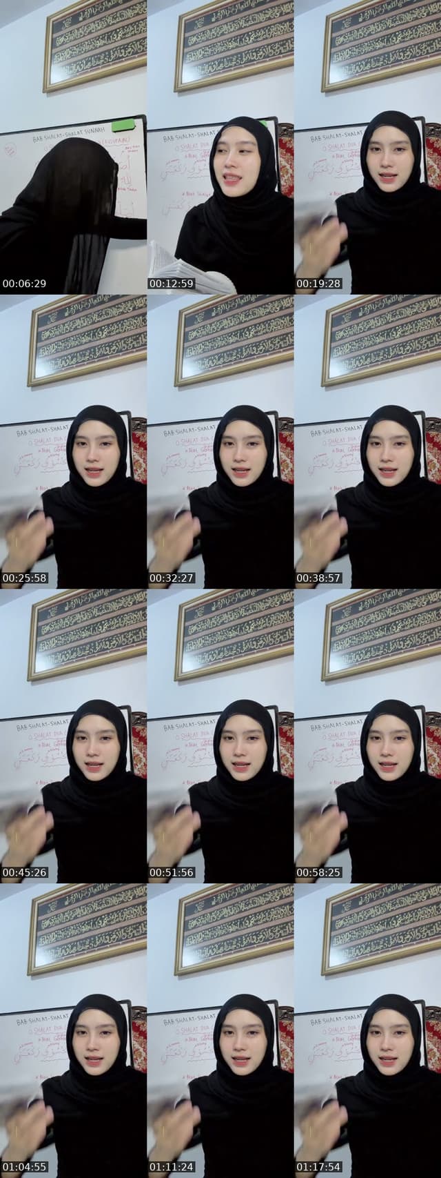 TikTok live: Bedah Buku Tuntunan Shalat🖤 by @itsbutterfai