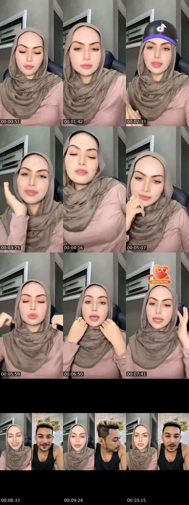 @wardynanz TikTok live stream