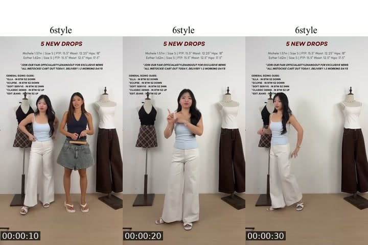 @6style TikTok live stream