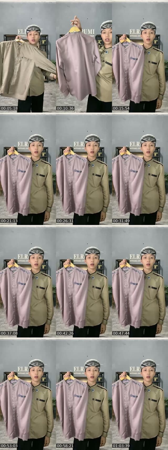 TikTok live: Promo baju koko pria by @elrumi_apparel_official