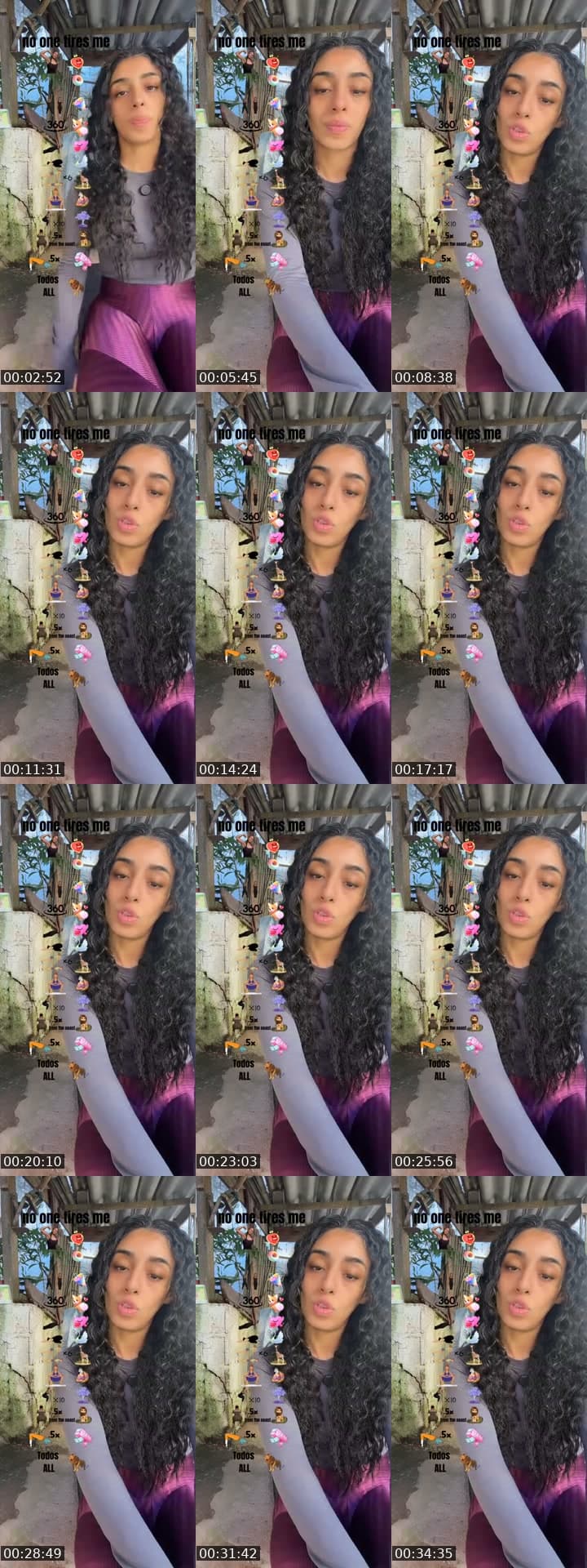 Live de atividade física