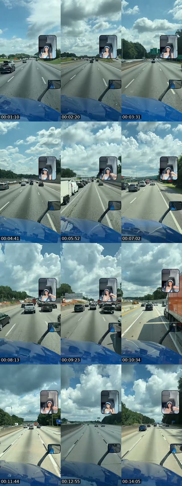 TikTok live: Passenger Pov🚛🩷 by @yin6863