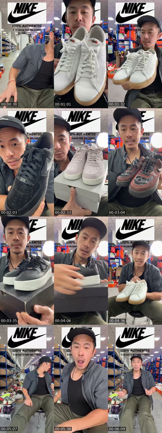 TikTok live: NIKE by @johnlone_88