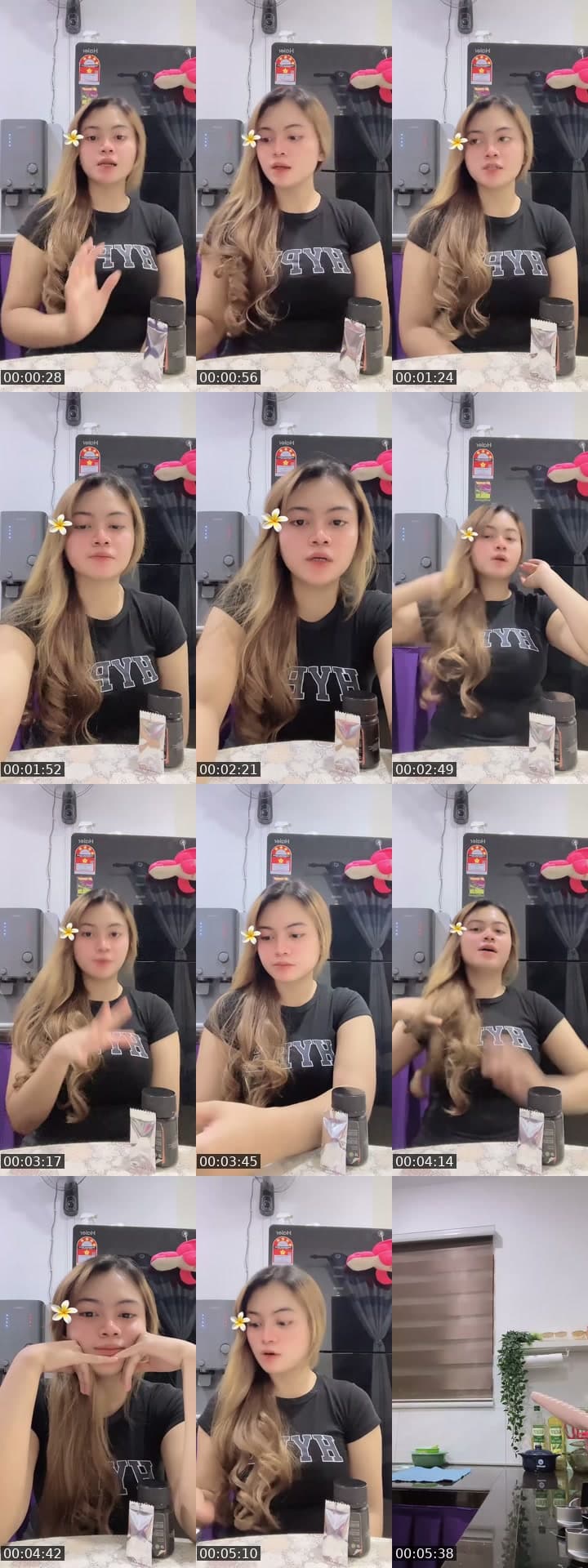 @syzaniaezaaa TikTok live stream
