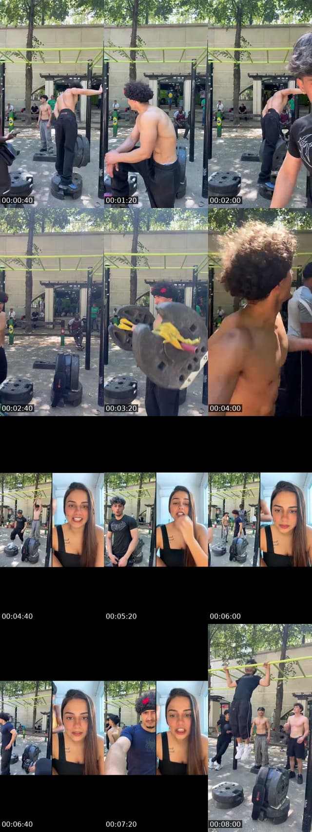 TikTok live: Armani7474 by @street_workout_bercy