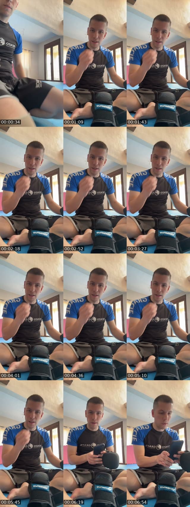 TikTok live: Only stretching today by @taekwondo_ninjako