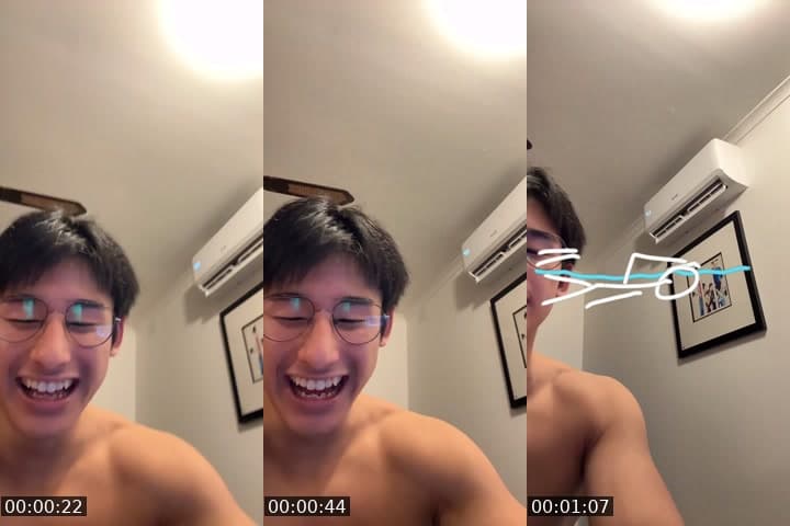 @justinsgainz TikTok live stream