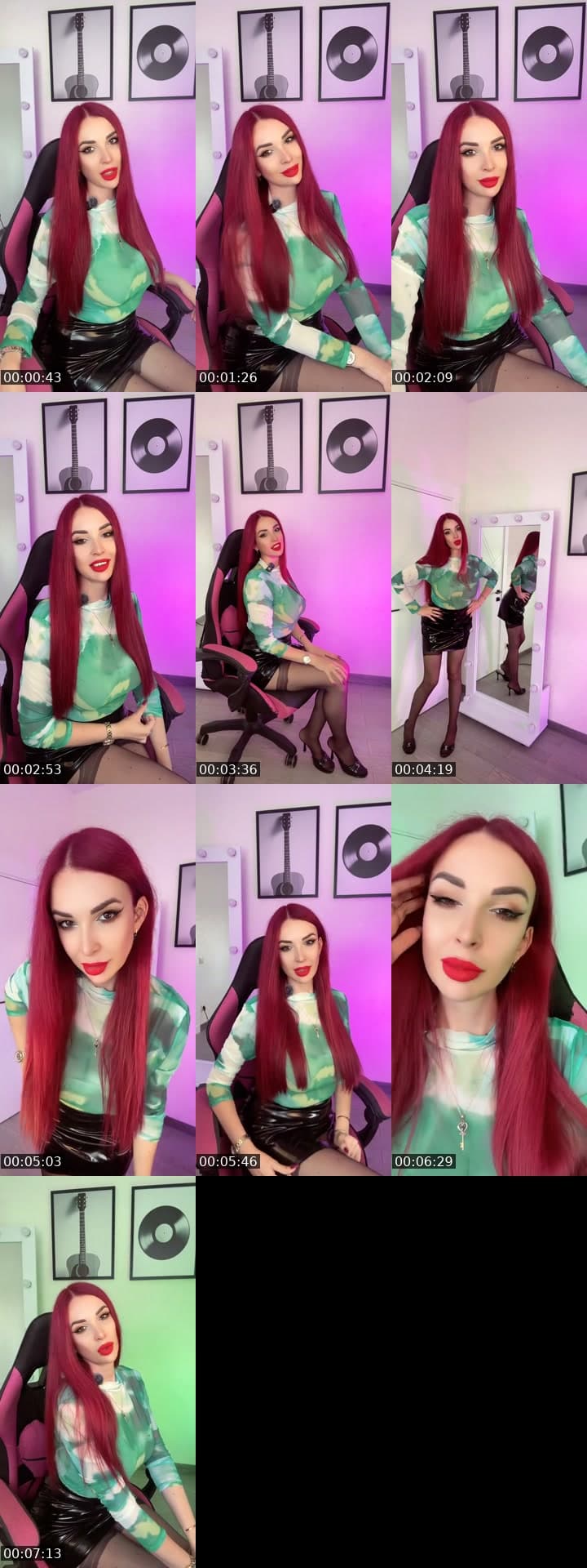 @vickyfoxi TikTok live stream