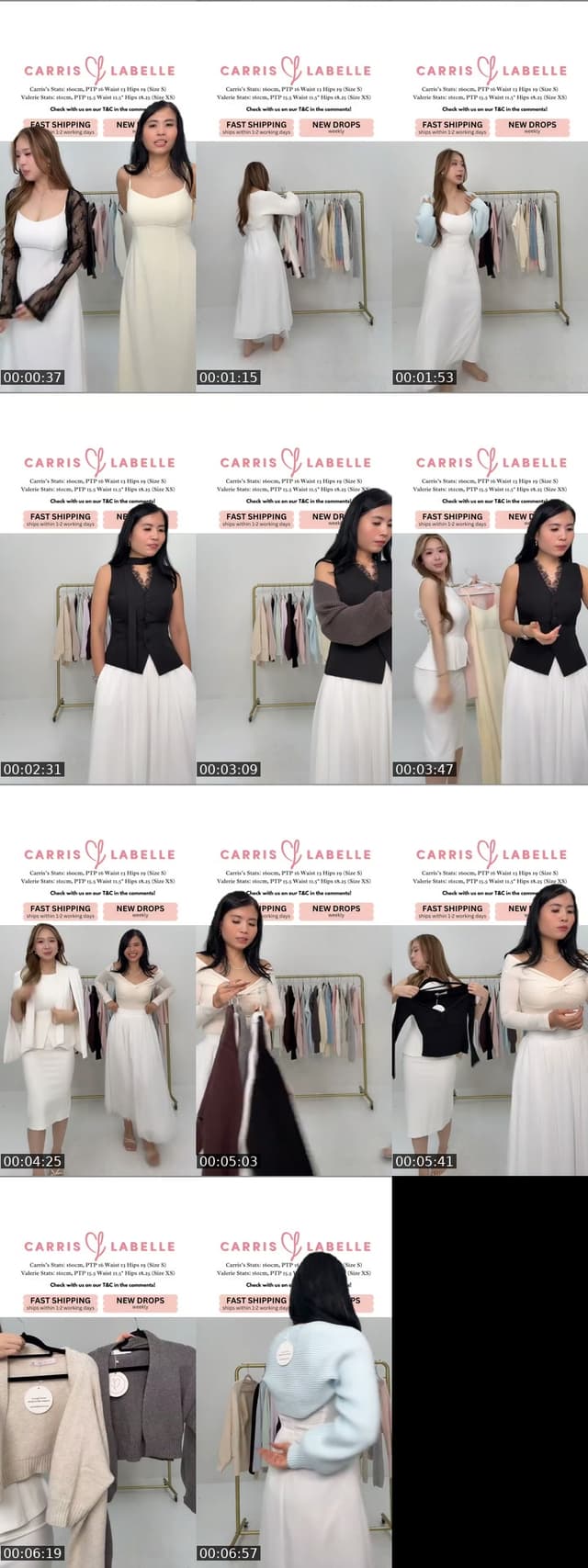 TikTok live: CARRISLABELLE by @carrislabelle