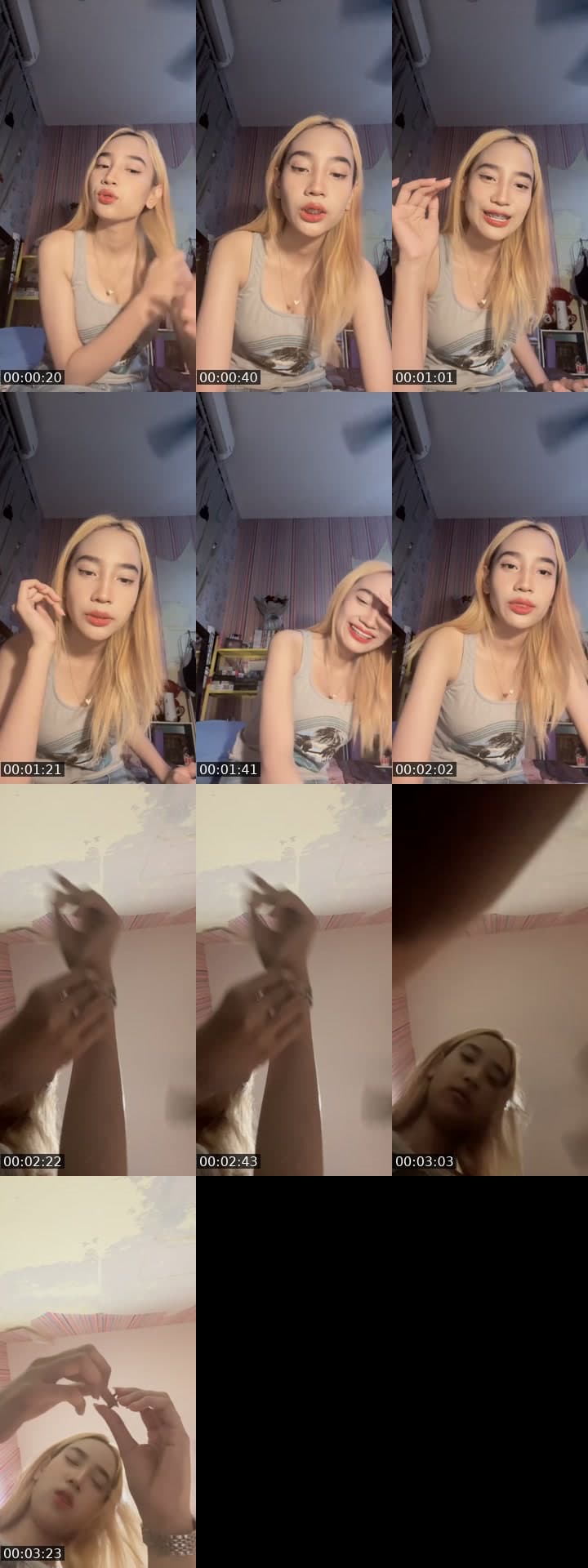 @asshbell TikTok live stream