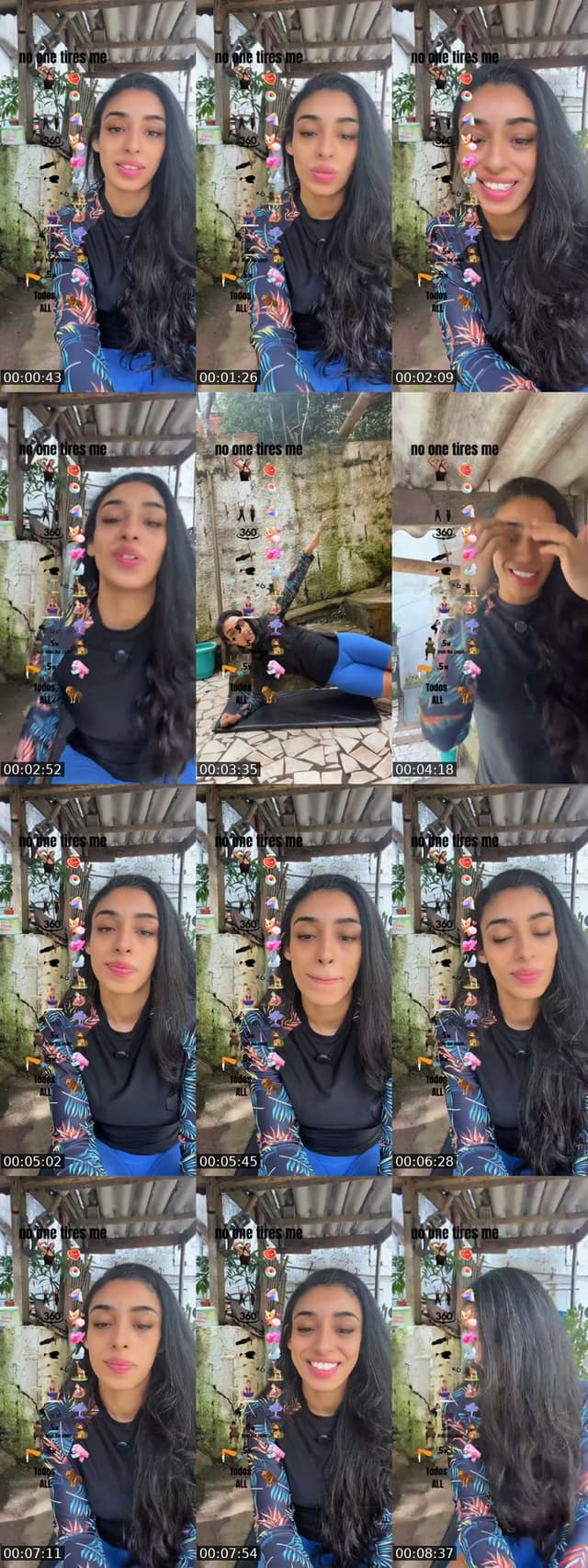 Live de atividade física - @moana_santos00