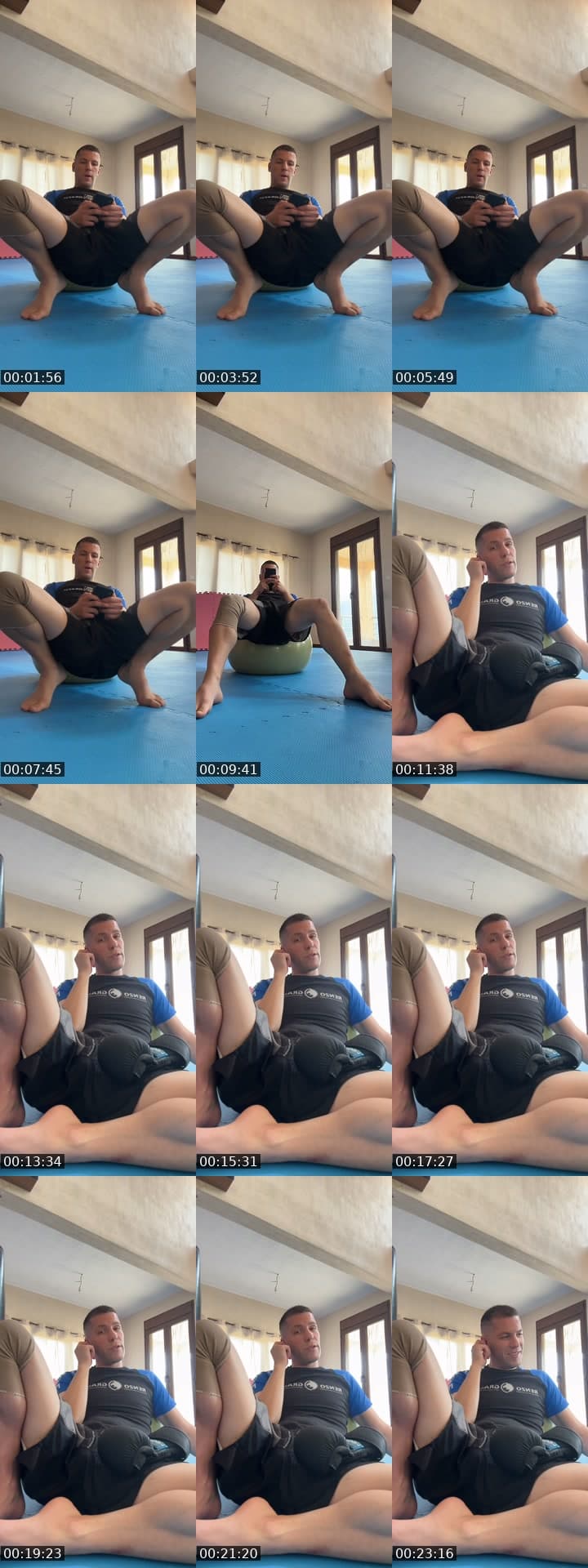 Only stretching today
