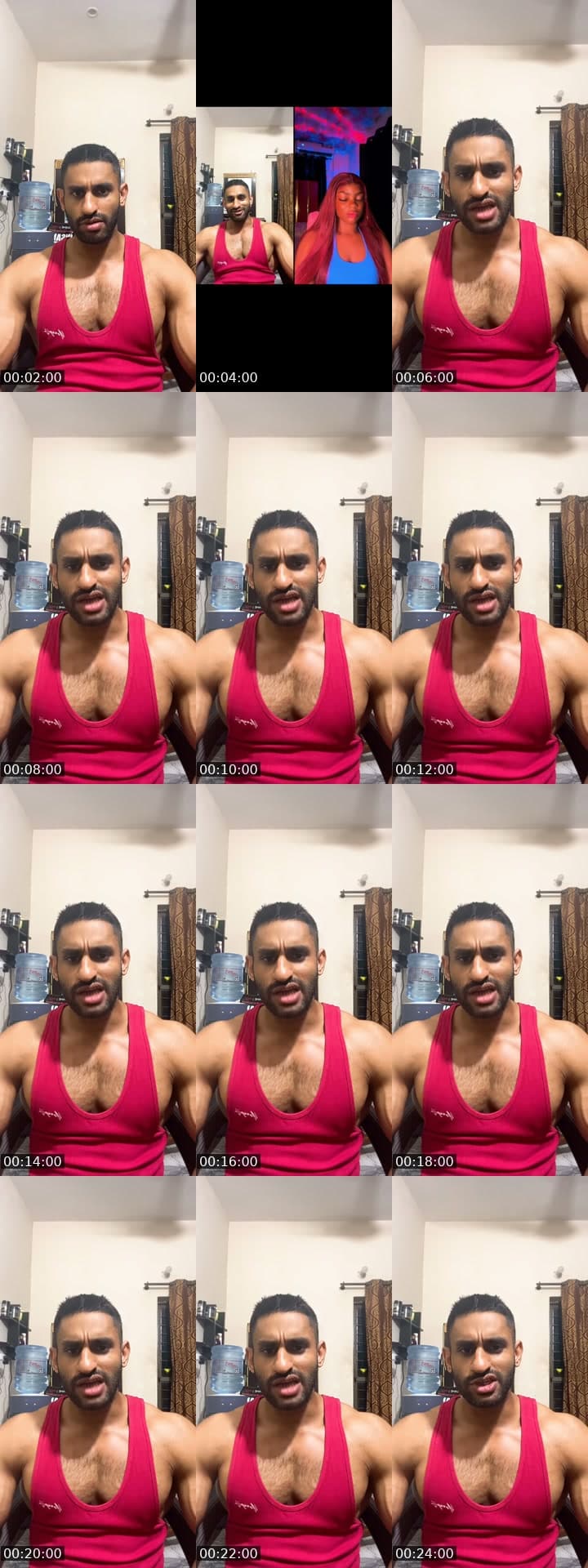 @amirsaeedfitness24 TikTok live stream