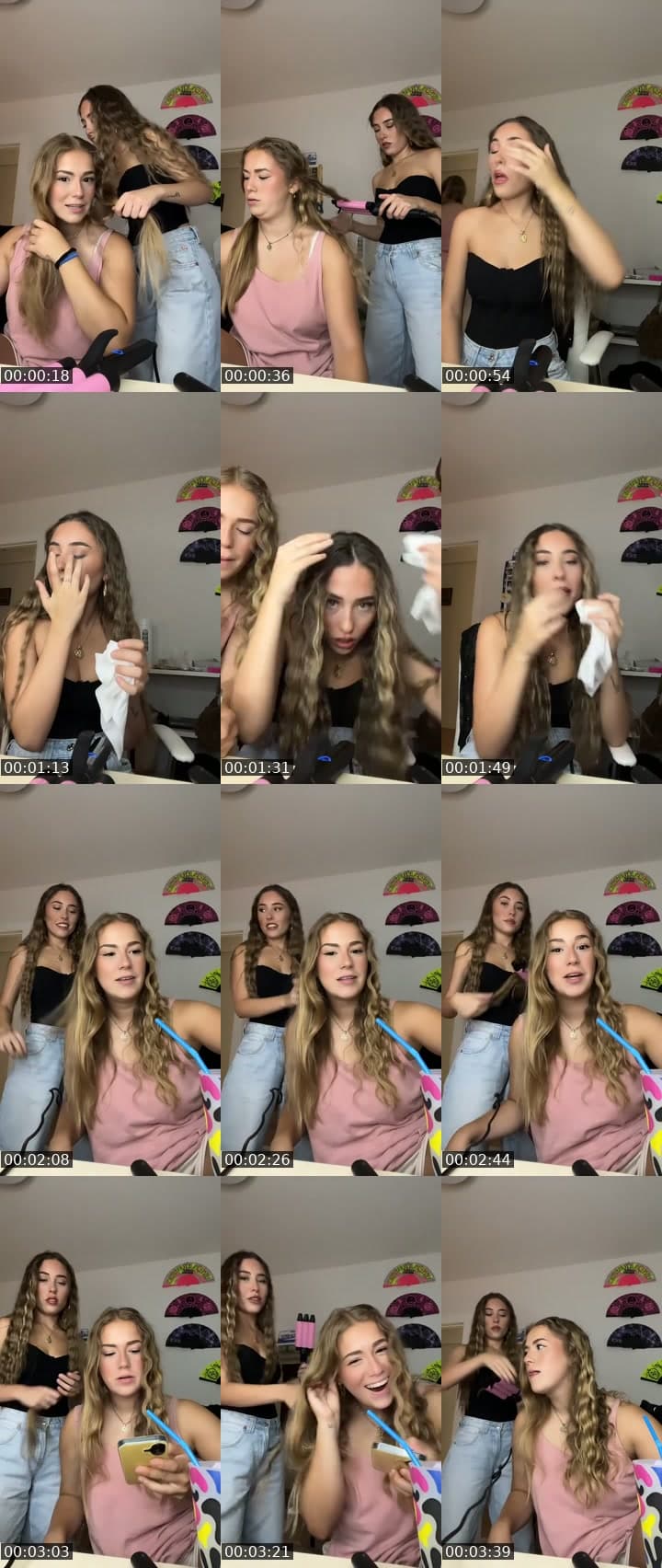 @carlaatuda TikTok live stream