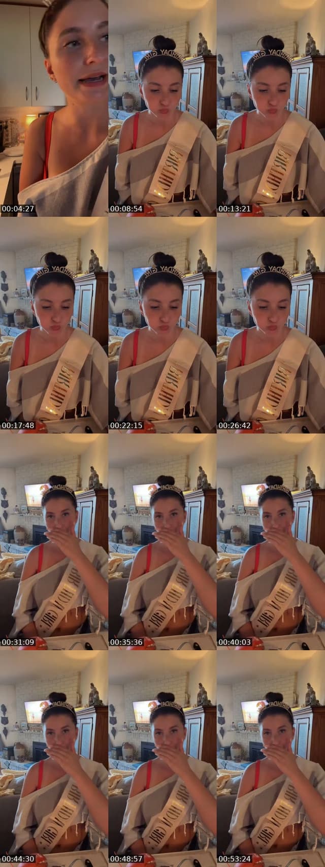 TikTok live: spoil me, it’s my birthday! by @honeydollwest