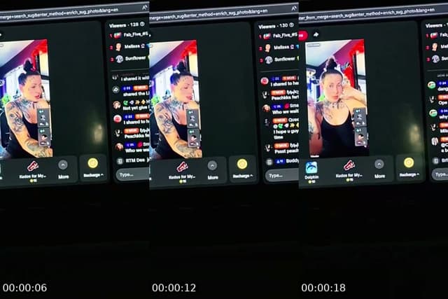 @amandasbeardedbitch420 TikTok live