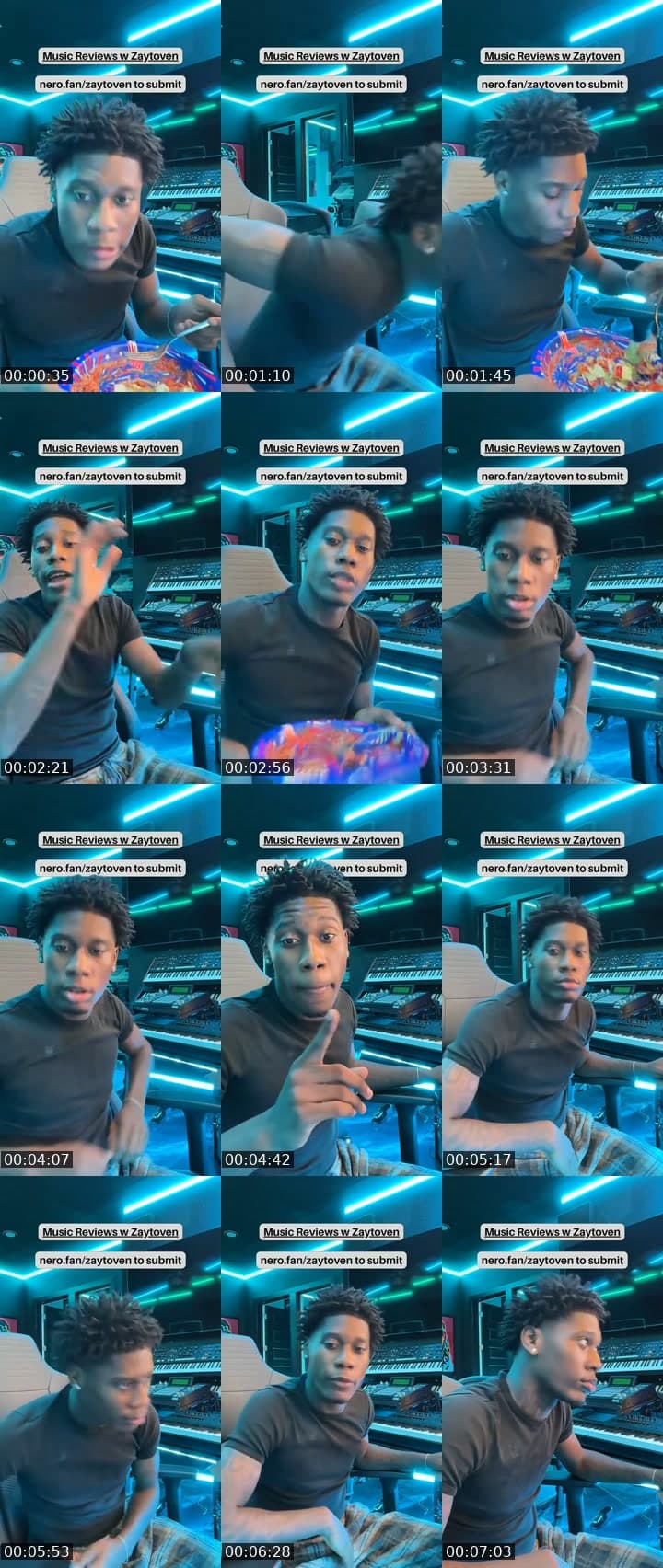 @zaytovenft TikTok live stream