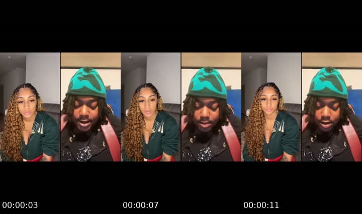 @mani.chanel TikTok live stream
